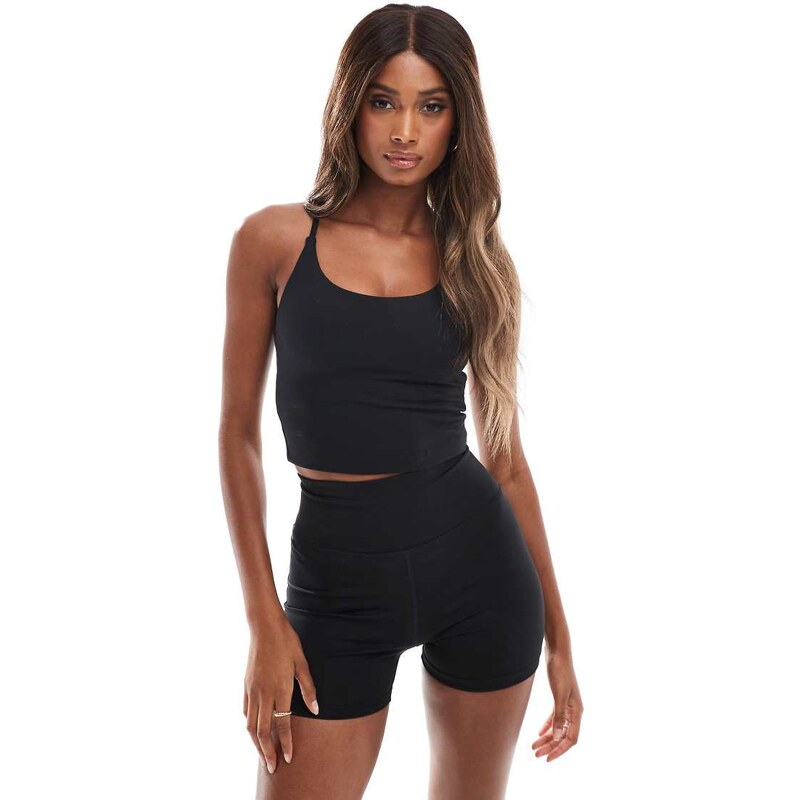 4505 Icon soft touch yoga cami with inner bra and adjustable straps in 104629374