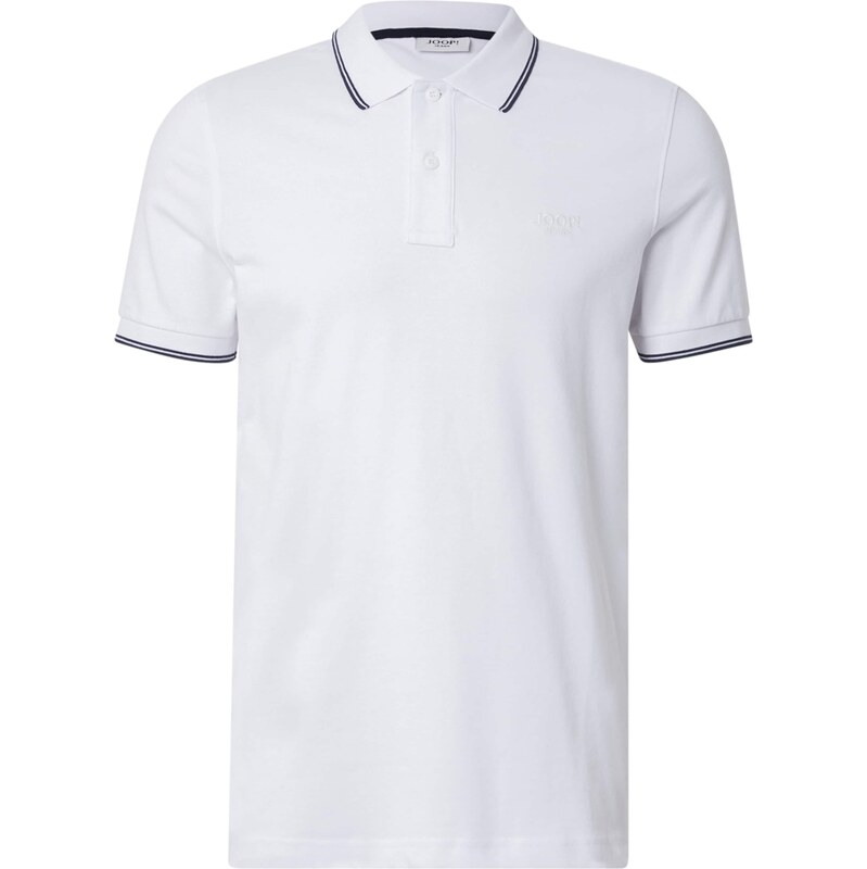 JOOP! Jeans Tričko Agnello tmavě modrá / bílá