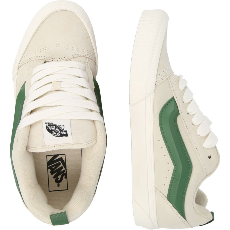 VANS Tenisky 'KNU SKOOL' světle béžová / zelená