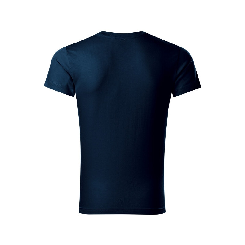 MALFINI, a.s. Slim Fit V-neck tričko pánské námořní modrá