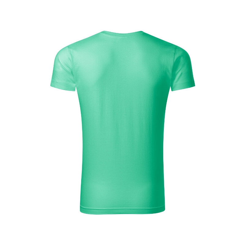 MALFINI, a.s. Slim Fit V-neck tričko pánské mátová