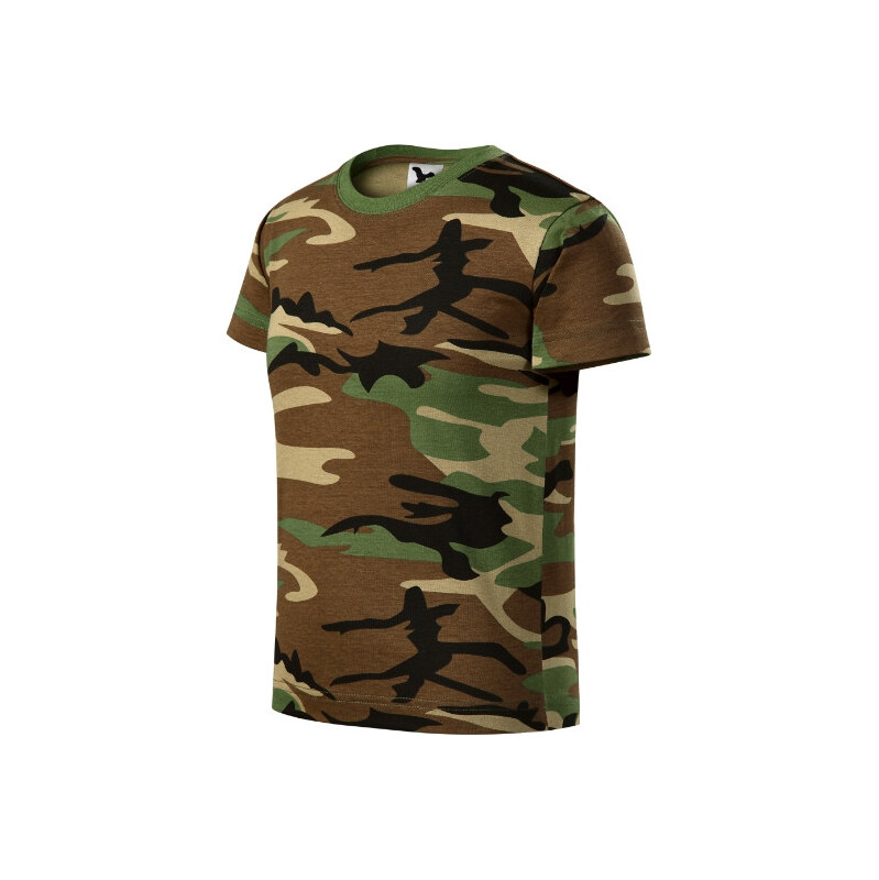 MALFINI, a.s. Camouflage tričko dětské camouflage brown