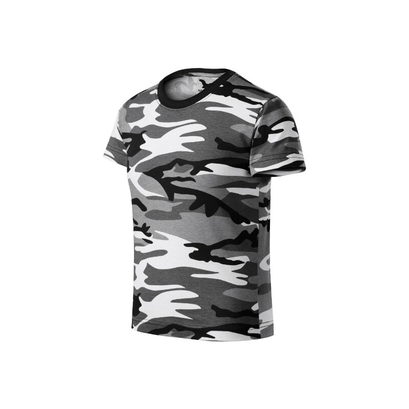 MALFINI, a.s. Camouflage tričko dětské camouflage gray