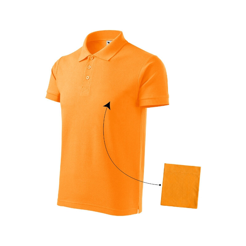 MALFINI, a.s. Cotton polokošile pánská tangerine orange
