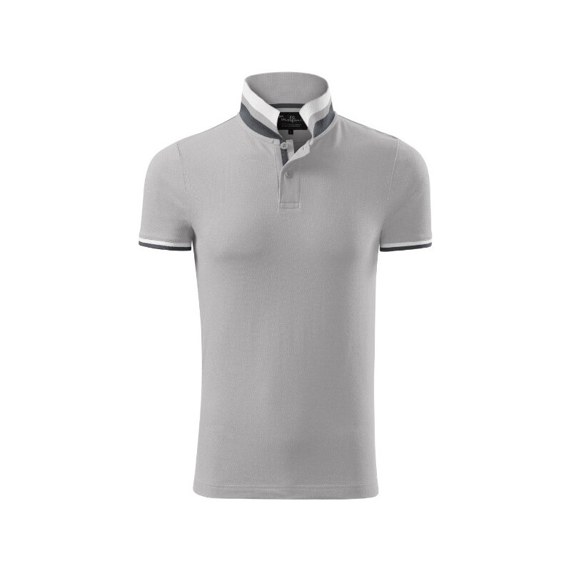 MALFINI, a.s. Collar Up polokošile pánská silver gray