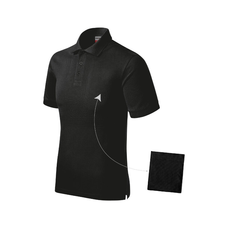 MALFINI, a.s. Resist Heavy Polo polokošile pánská černá