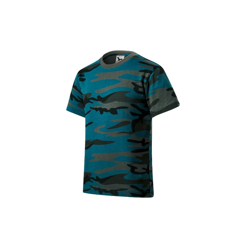 MALFINI, a.s. Camouflage tričko dětské camouflage petrol