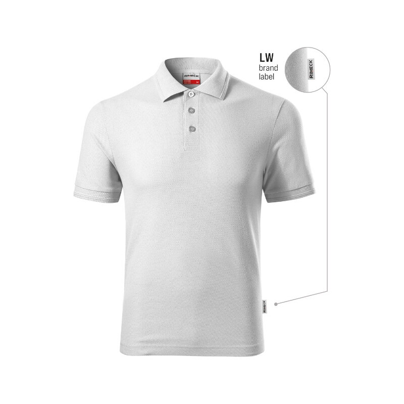 MALFINI, a.s. Reserve polokošile pánská bílá 00 (brand label)