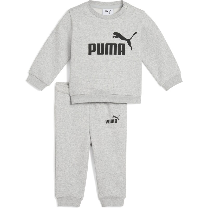 PUMA Joggingová souprava Essentials šedý melír / černá