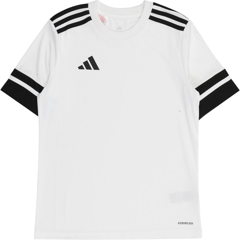 ADIDAS PERFORMANCE Funkční tričko Squa25 černá / bílá