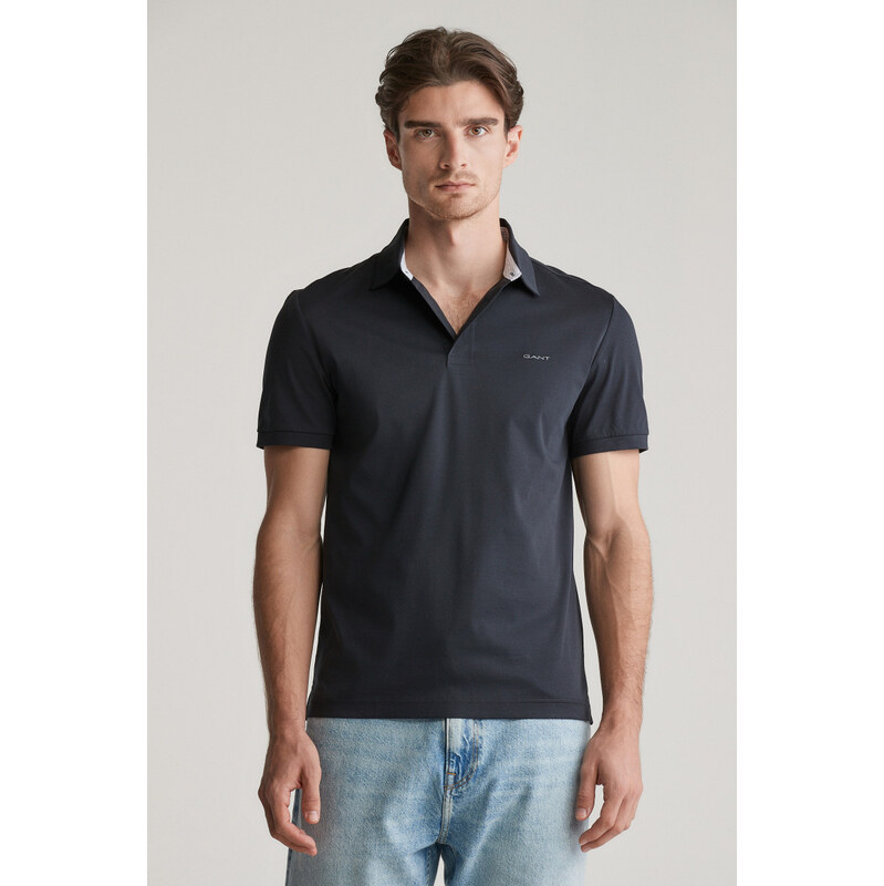 POLOKOŠILE GANT MERCERISED SS POLO BLACK