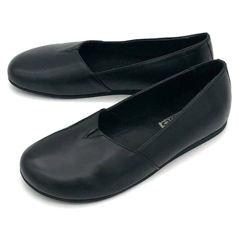 Dámské kožené baleríny 91174 Urban Ladies černá