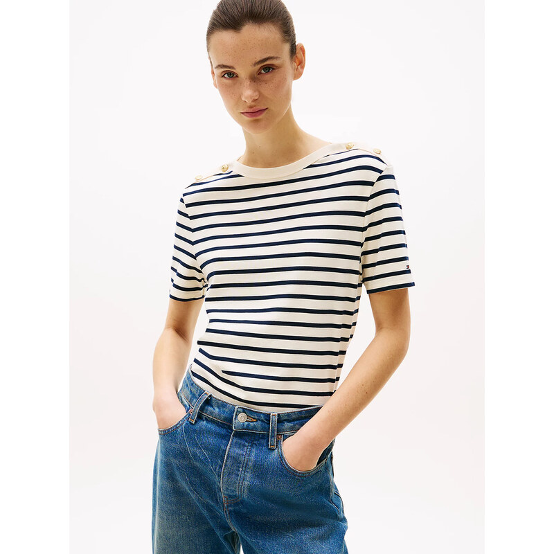 Tommy Hilfiger dámské pruhované tričko