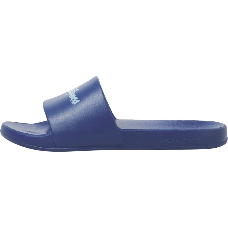 JACK & JONES Pantofle JERRY světlemodrá / tmavě modrá / bílá
