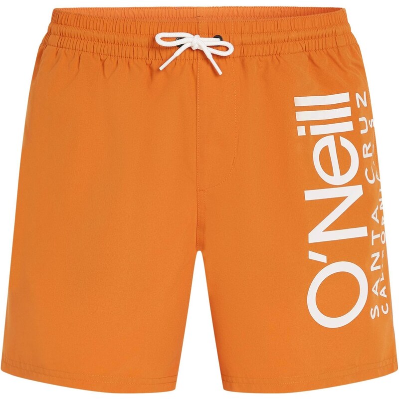 ONEILL Plavecké šortky Original Cali 16 tmavě oranžová / bílá 104429628