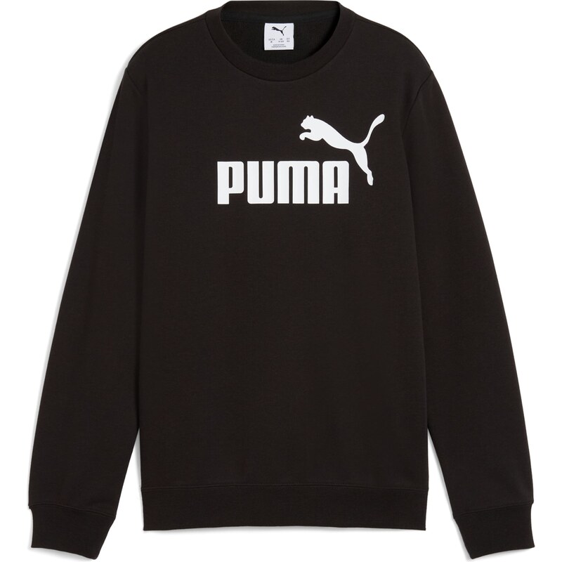 PUMA Mikina Essentials No. 1 černá / bílá