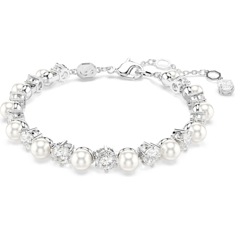 Swarovski Náramek Matrix stříbrná