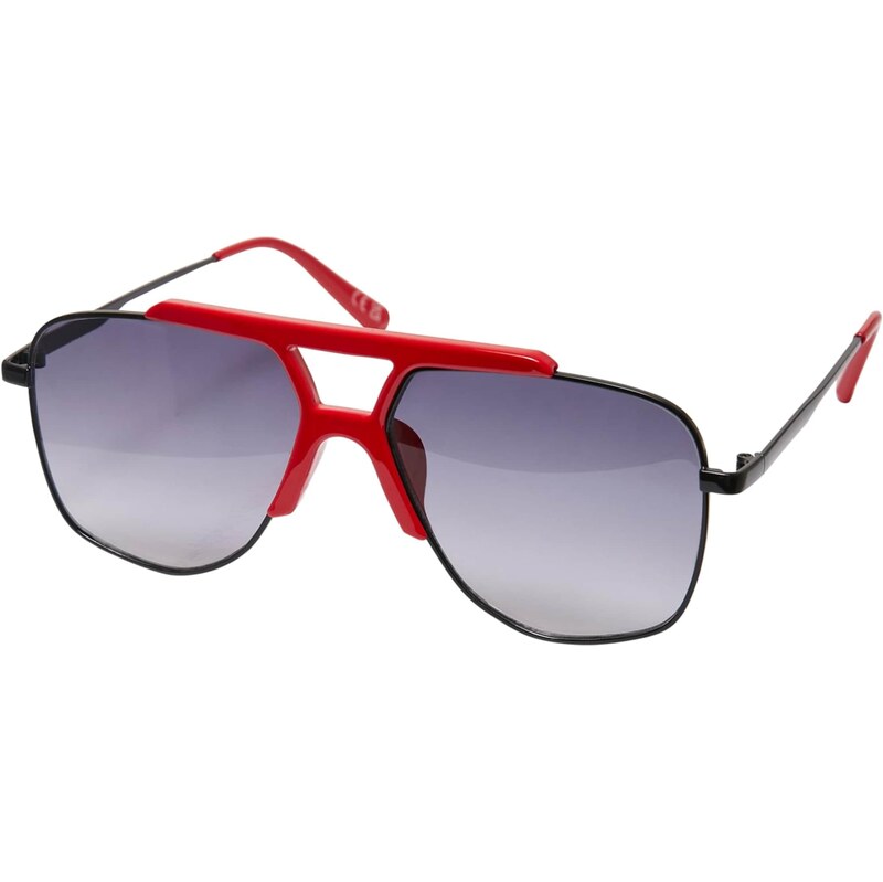 Urban Classics Sluneční brýle Saint Tropez červená / černá 105539689