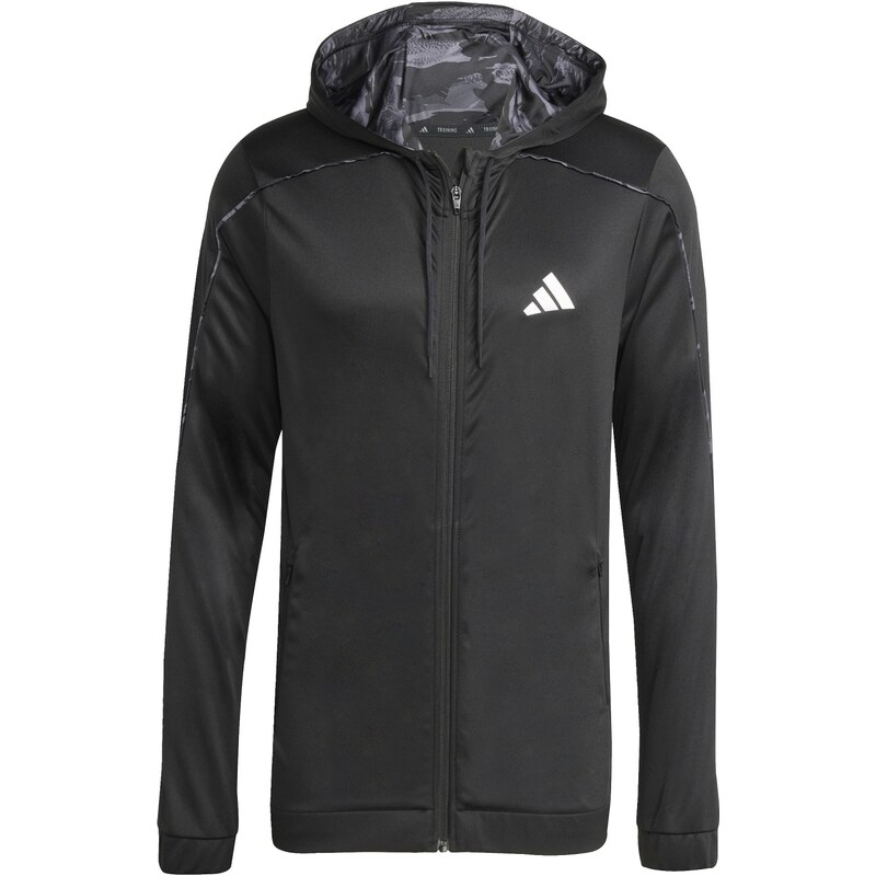 adidas Performance adidas Train Essentials Camo Full-Zip Hoodie