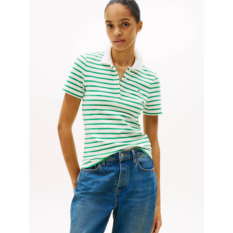 Tommy Hilfiger dámské pruhované polo tričko 1985