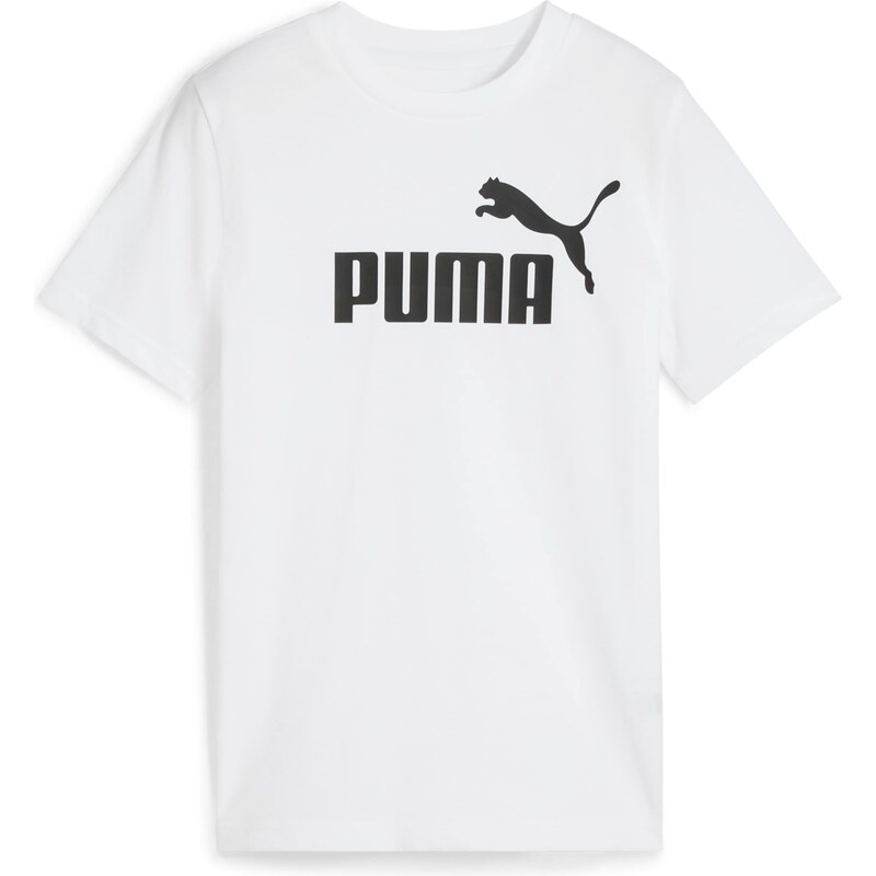 PUMA Tričko ESS No. 1 černá / bílá