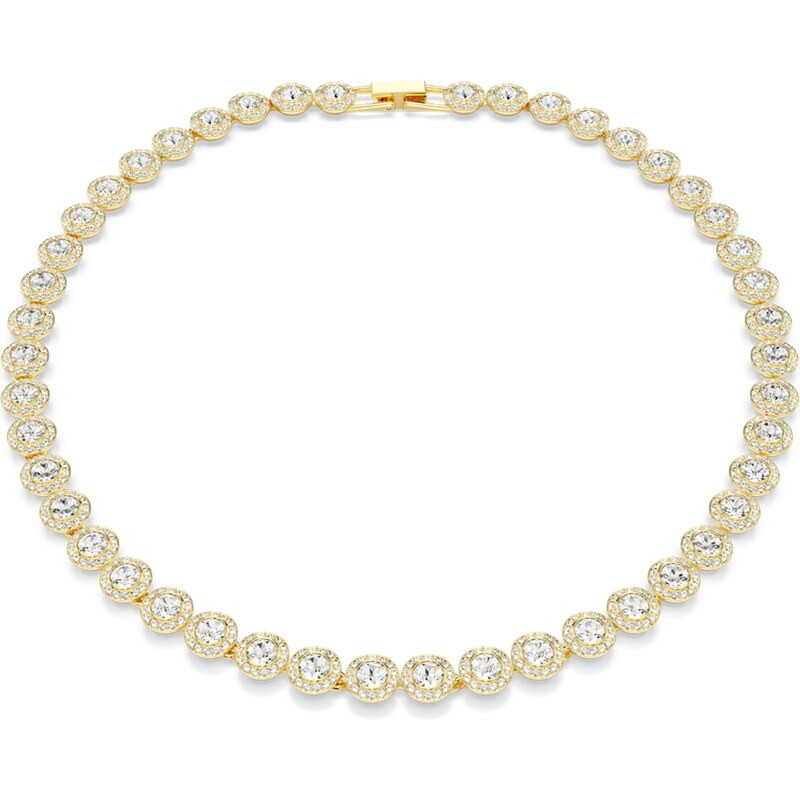 Swarovski Řetízek Una zlatá / průhledná