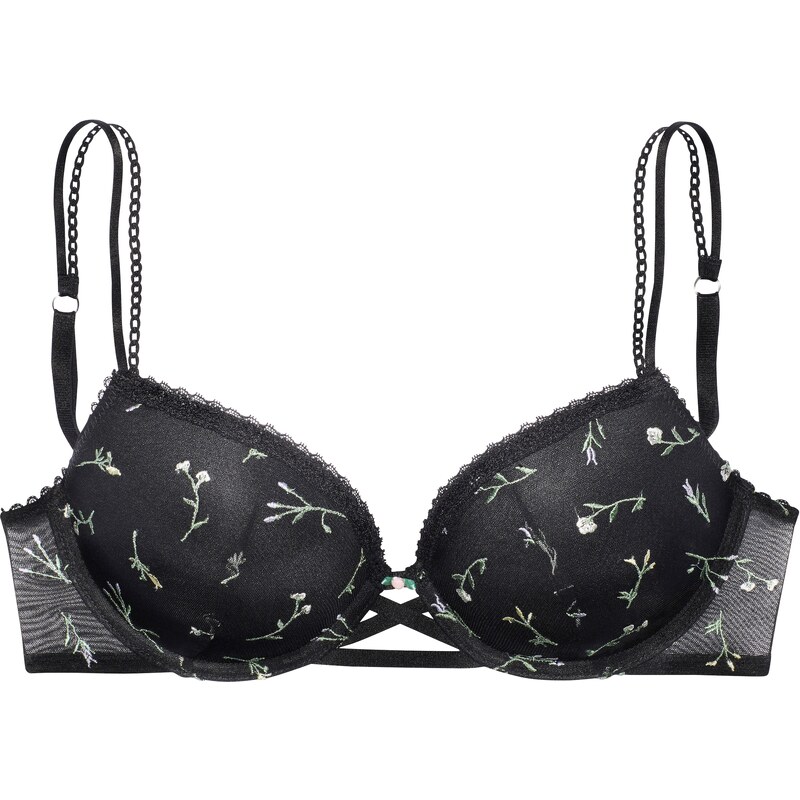 VIVANCE Podprsenka pastelově zelená / černá / offwhite 105471909