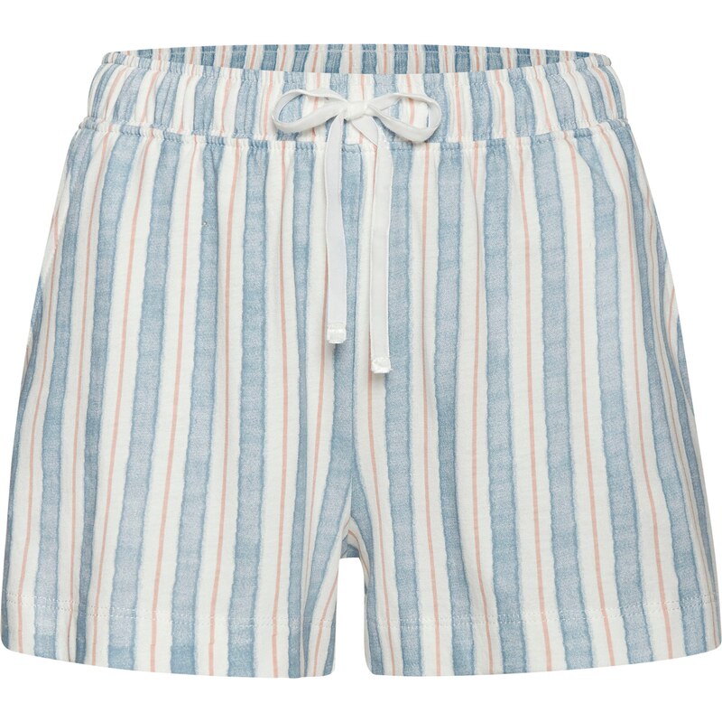 VIVANCE Pyžamové kalhoty světlemodrá / oranžová / offwhite 105472032