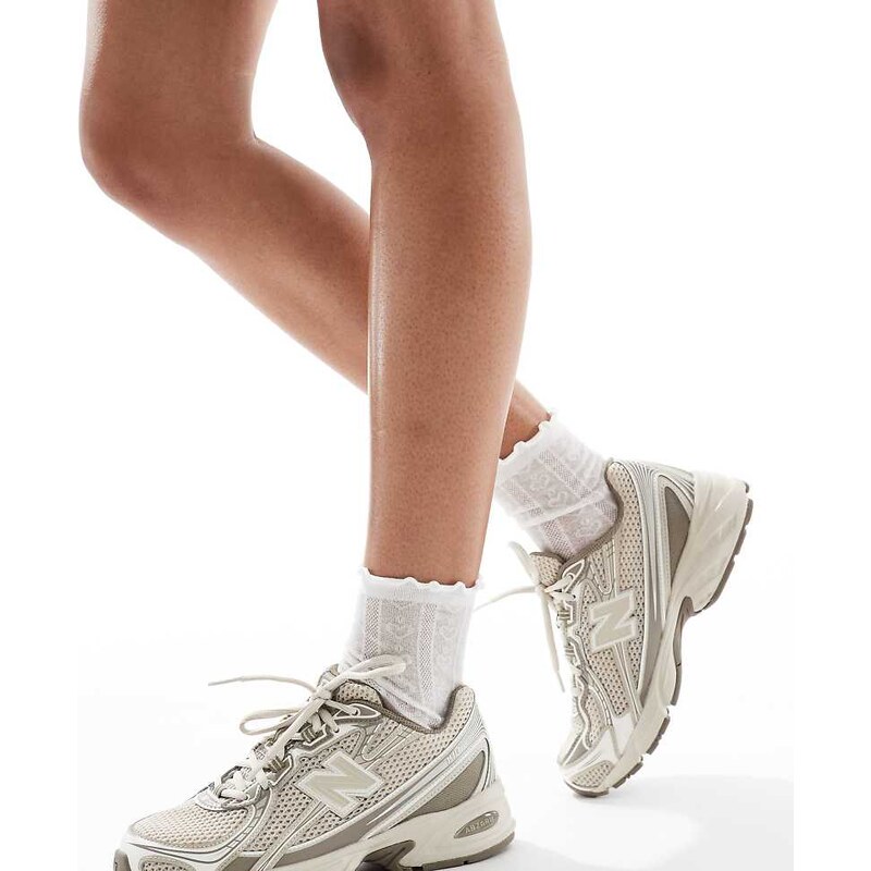New Balance 740 trainers in beige Exclusive to ASOS-Neutral