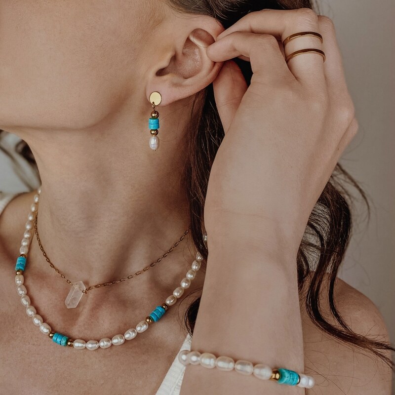 AlexBijoux.cz Inspirace 140 - Dámský set šperků – sladkovodní perly, 104446402