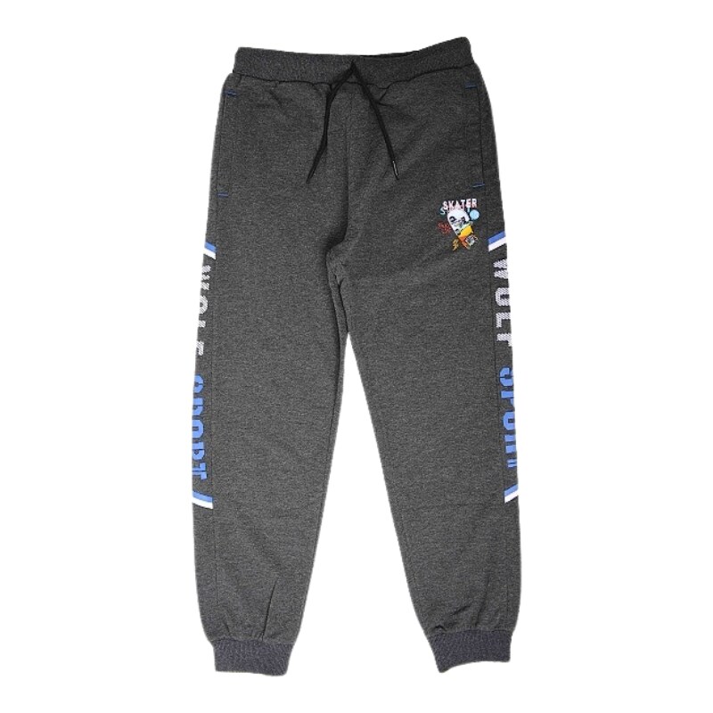 Chlapecké tepláky šedé Wolf T2278B