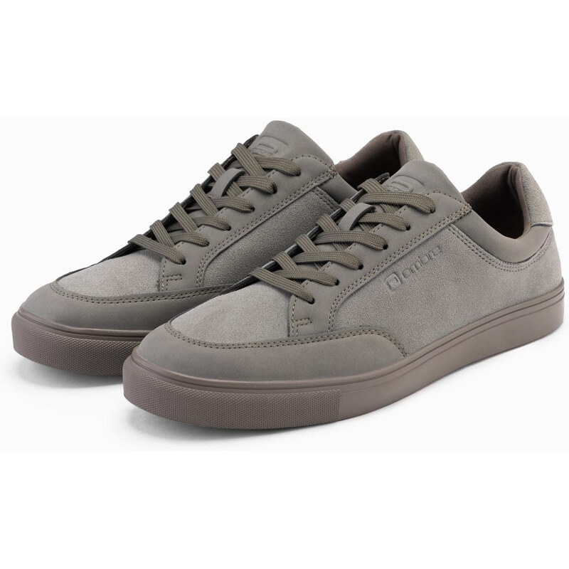 Ombre Mens monochromatic streetwear style shoes - olive
