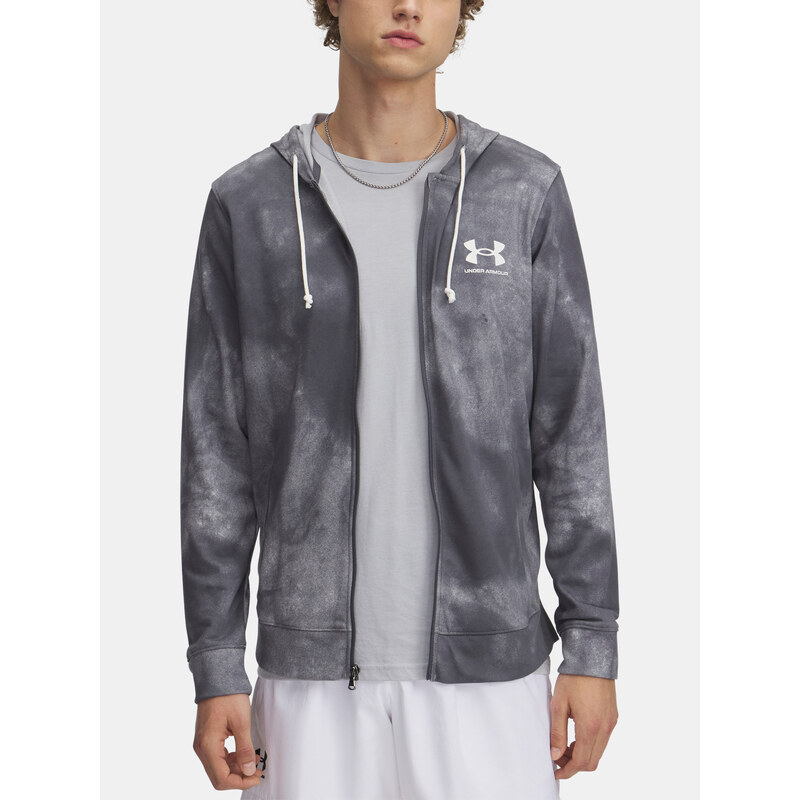 Pánská mMikina Under Armour UA Rival Terry AOP FZ Q1 - Pánské
