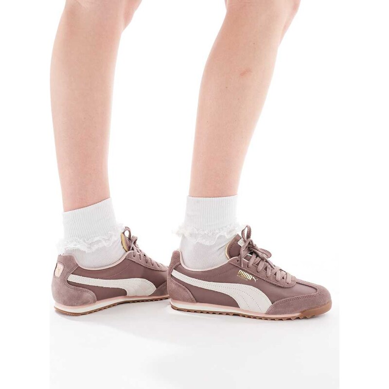 Puma Arizona trainers in light brown 115681741