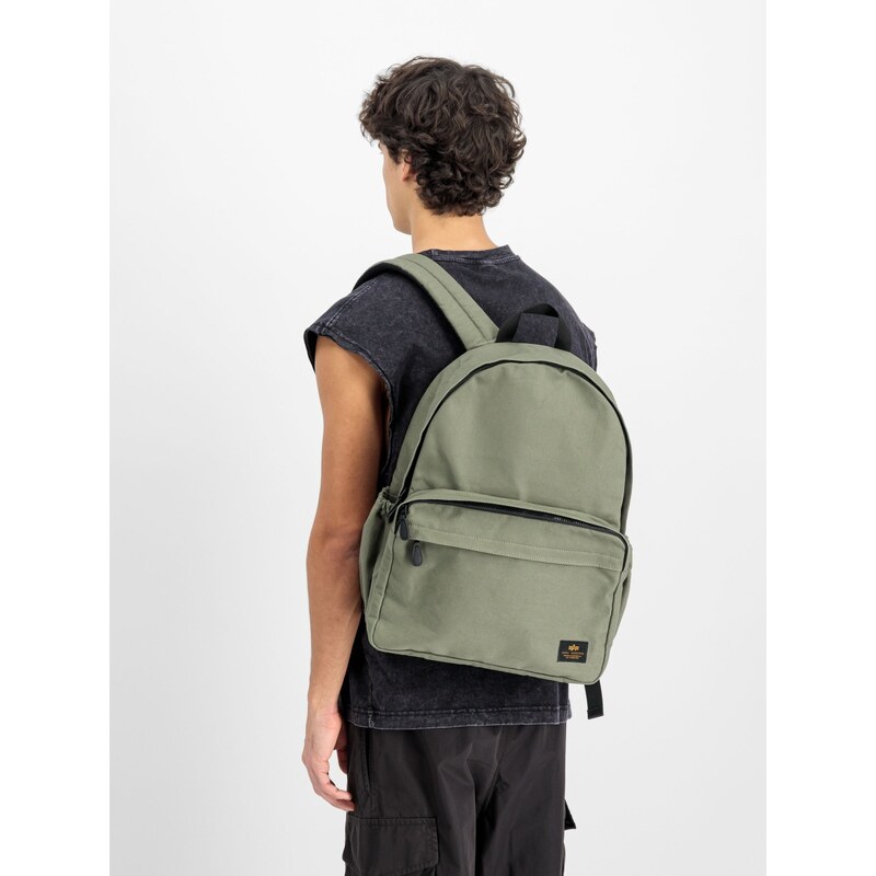 Alpha Industries Batoh Label Backpack sage green 104463909