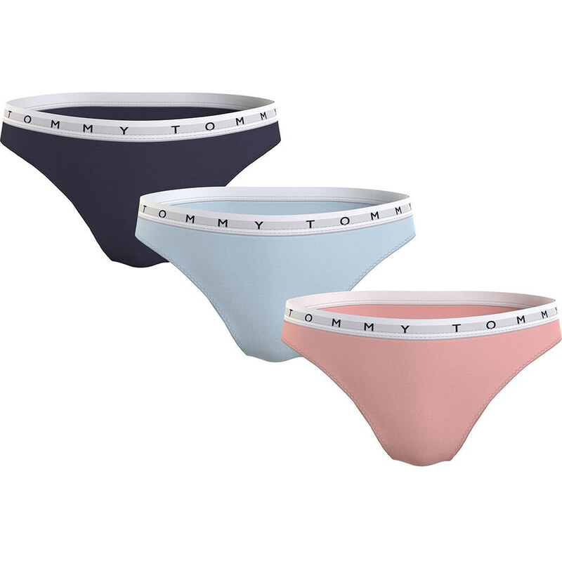 Dámská tanga 3Pack UW0UW02521-0TX - Tommy Hilfiger