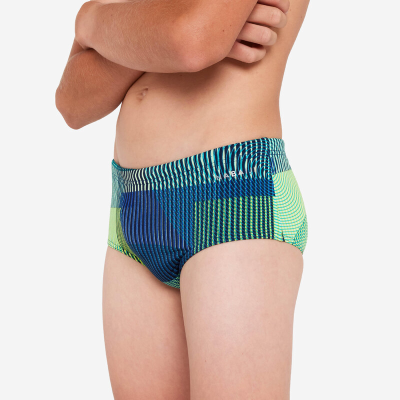 DECATHLON Chlapecké slipové plavky Side