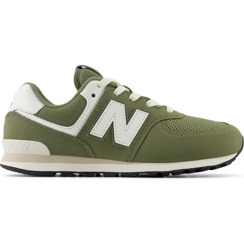 Dětské boty New Balance GC574GCE – zelené