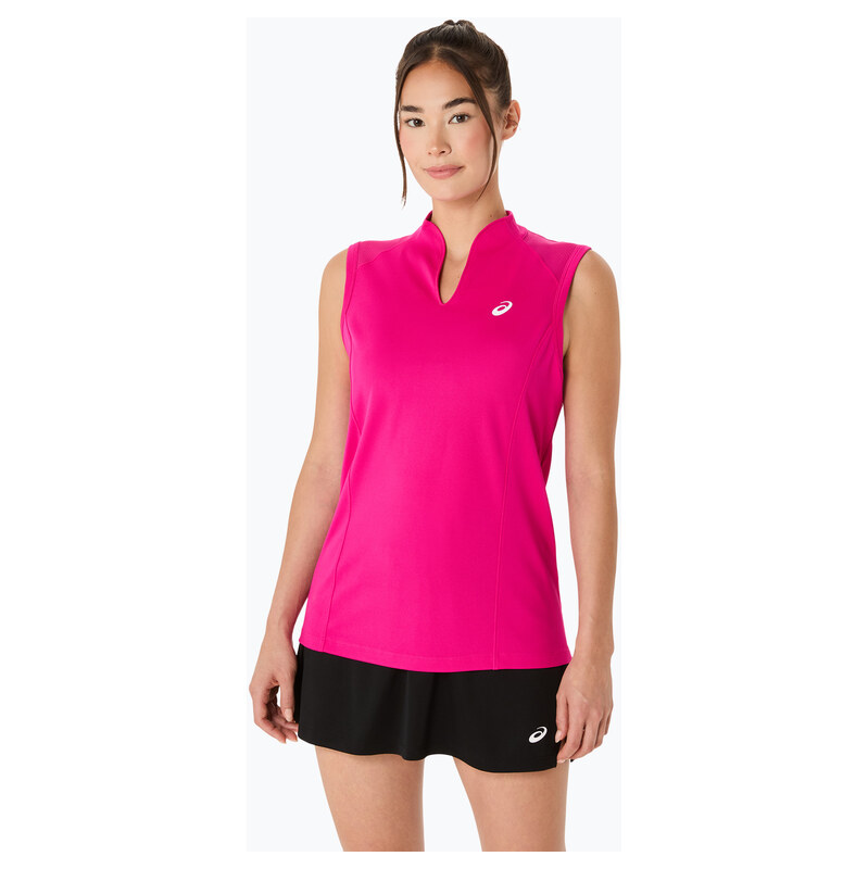 Dámské tenisové tričko ASICS Court Tank W pink rave