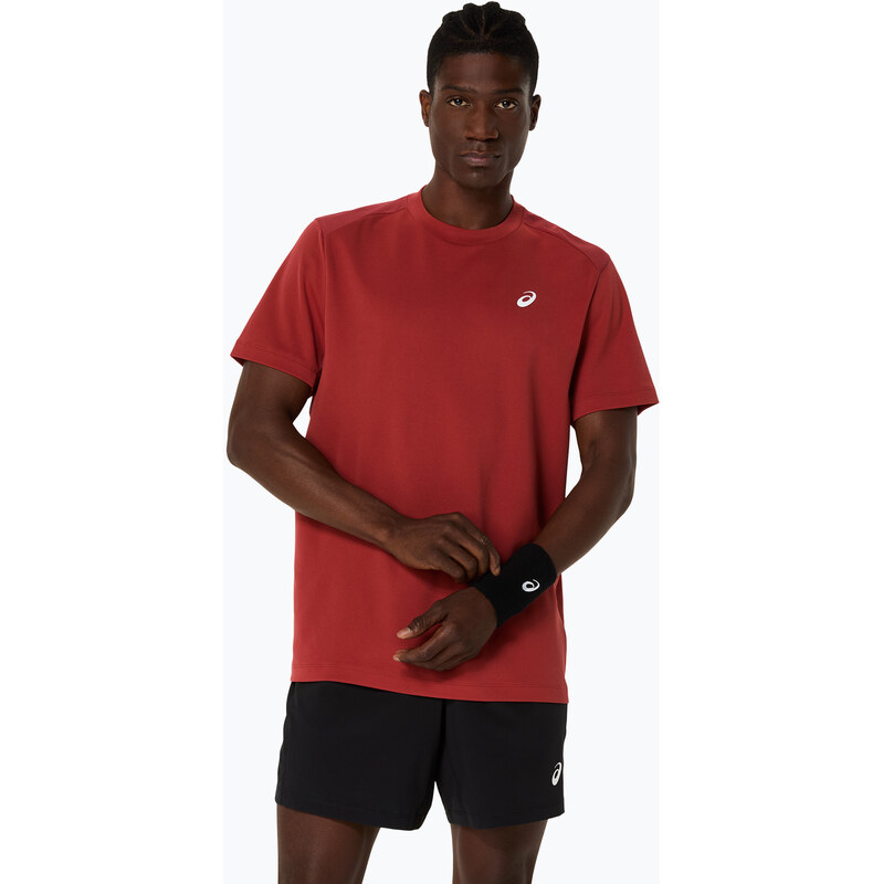 Pánské tenisové tričko ASICS Court Top burnt red