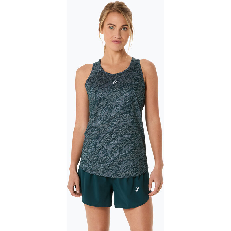 Dámské běžecké tílko tank top ASICS Road All Over Print Tank