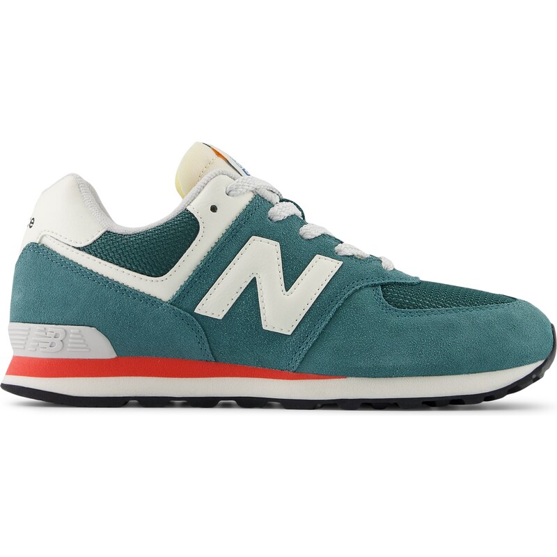 Dětské boty New Balance GC574VPG – zelené