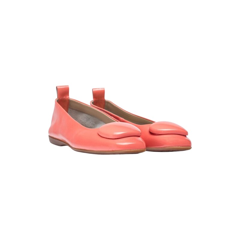 Luxusní baleríny v retro vzhledu Wonders A-86120 oranžová 109372293