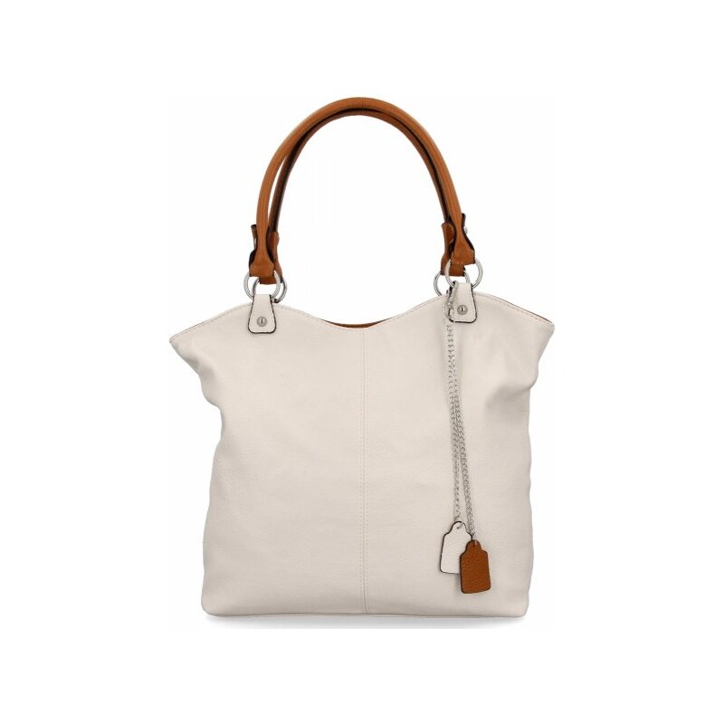 DĂĄmskĂĄ kabelka shopper bag Hernan bĂŠĹžovĂĄ HB0150 104476188