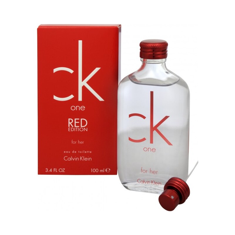 CALVIN KLEIN CK One Red Edition For Her - toaletní voda s rozprašovačem 50 ml