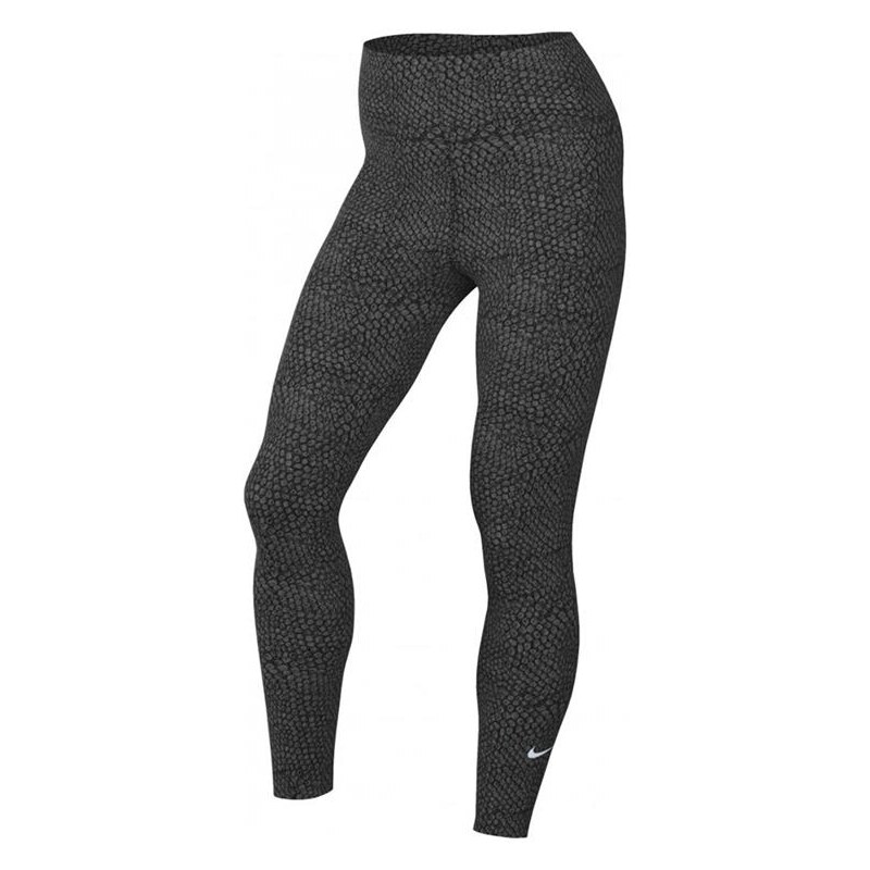 Kalhoty legíny Nike One Dri Fit Womens High Velikost: 36 černá potisk 84954327