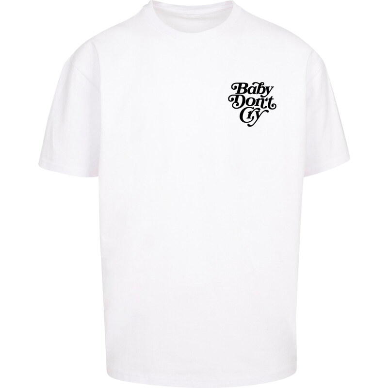 MT Upscale Tričko Baby Don´t Cry černá / bílá