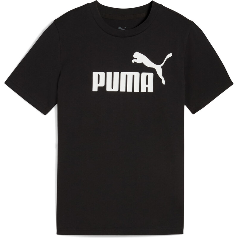 PUMA Tričko ESS No. 1 černá / bílá