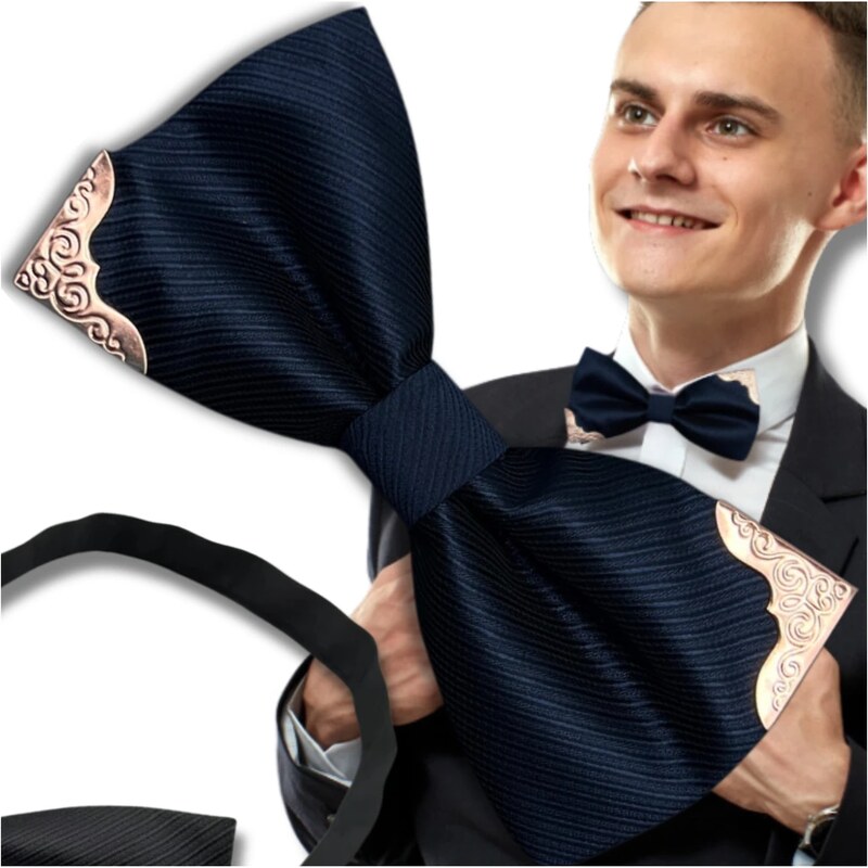 Camerazar Pánská modrá regulovatelná kravata elegantní se