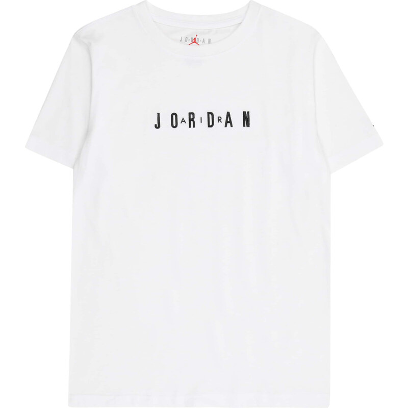 Jordan Tričko černá / bílá